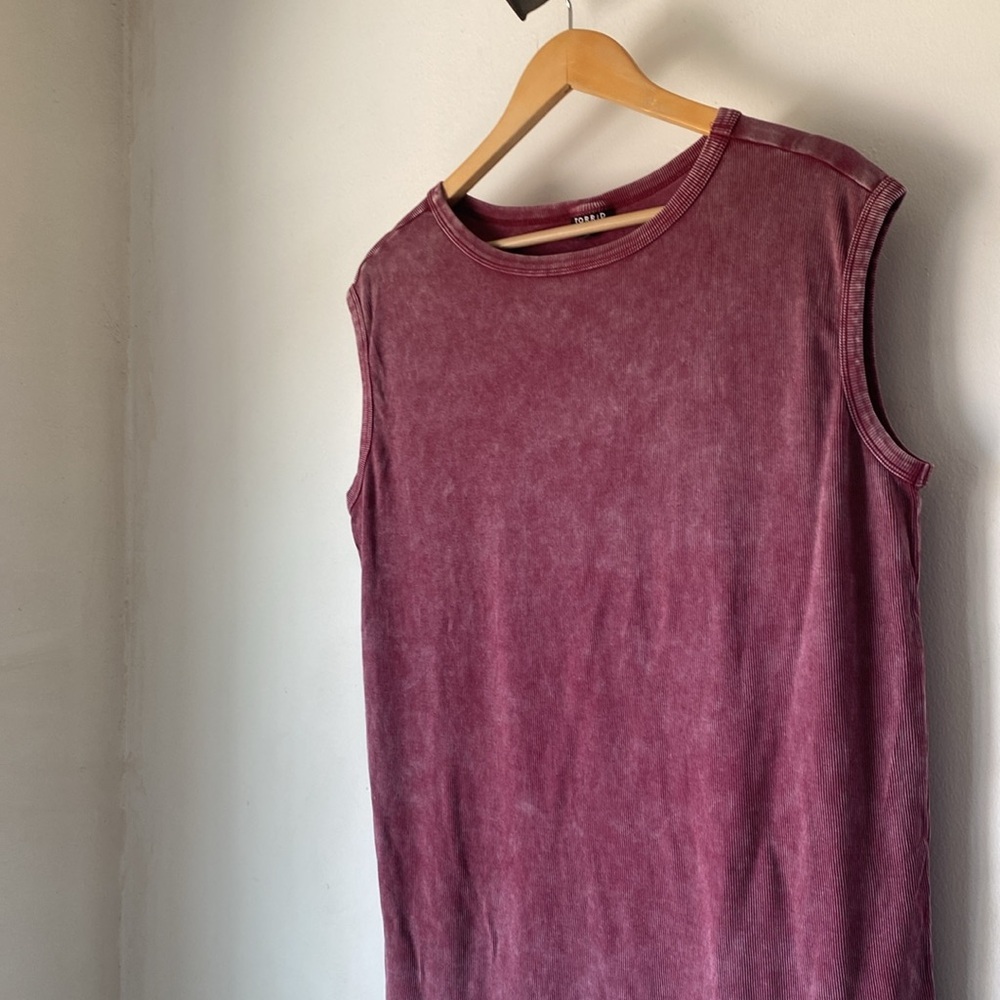 Torrid 1X Rib High Neck Muscle Tank Top - Picture 9 of 13